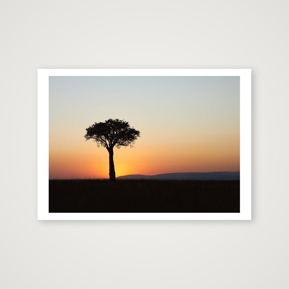 Sunrise Tree — A4 (30×21cm, 12×8") Print only