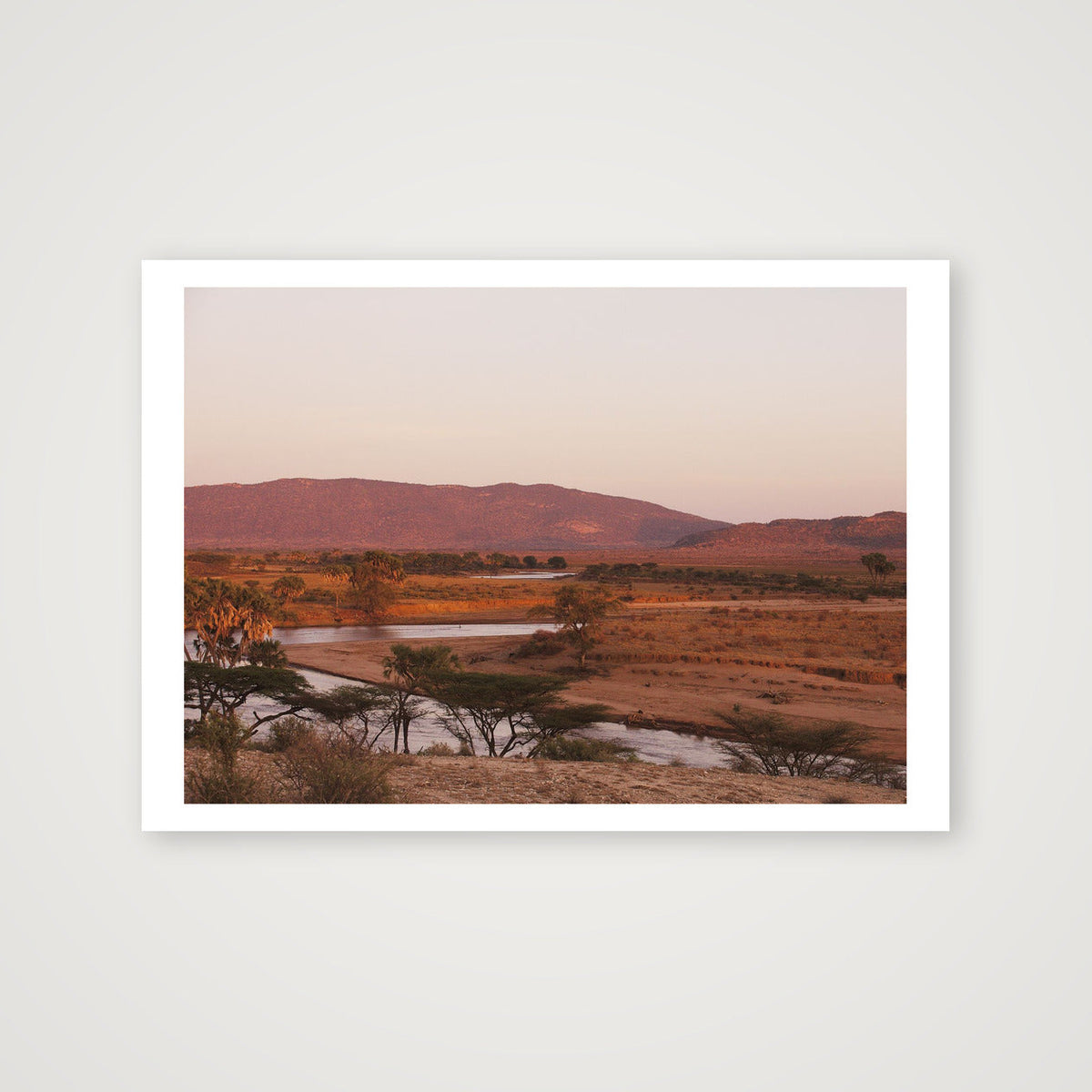 Samburu Morning — A4 (30×21cm, 12×8") Print only