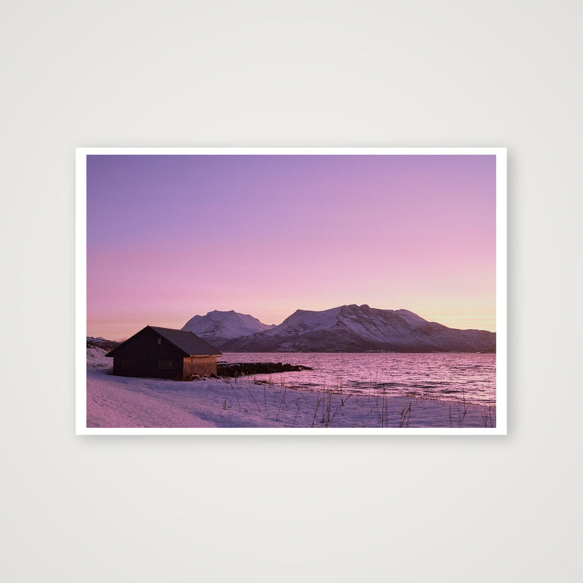 Fjord Sunrise — 60×40cm, 24×16" Print only